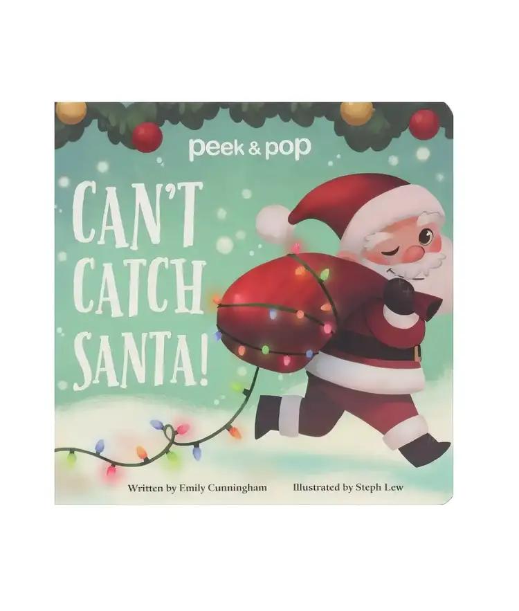 Can't Catch Santa! Peek & Pop Christmas Book - PI Kids