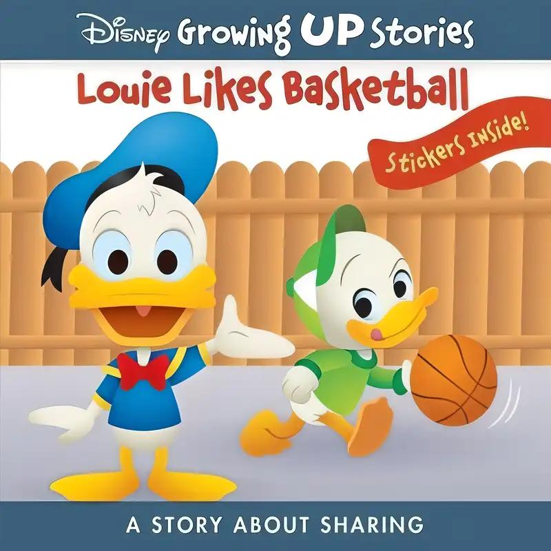 Disney Louie Likes Basketball: A Story About Sharing (Disney Growing Up Stories Book 5)