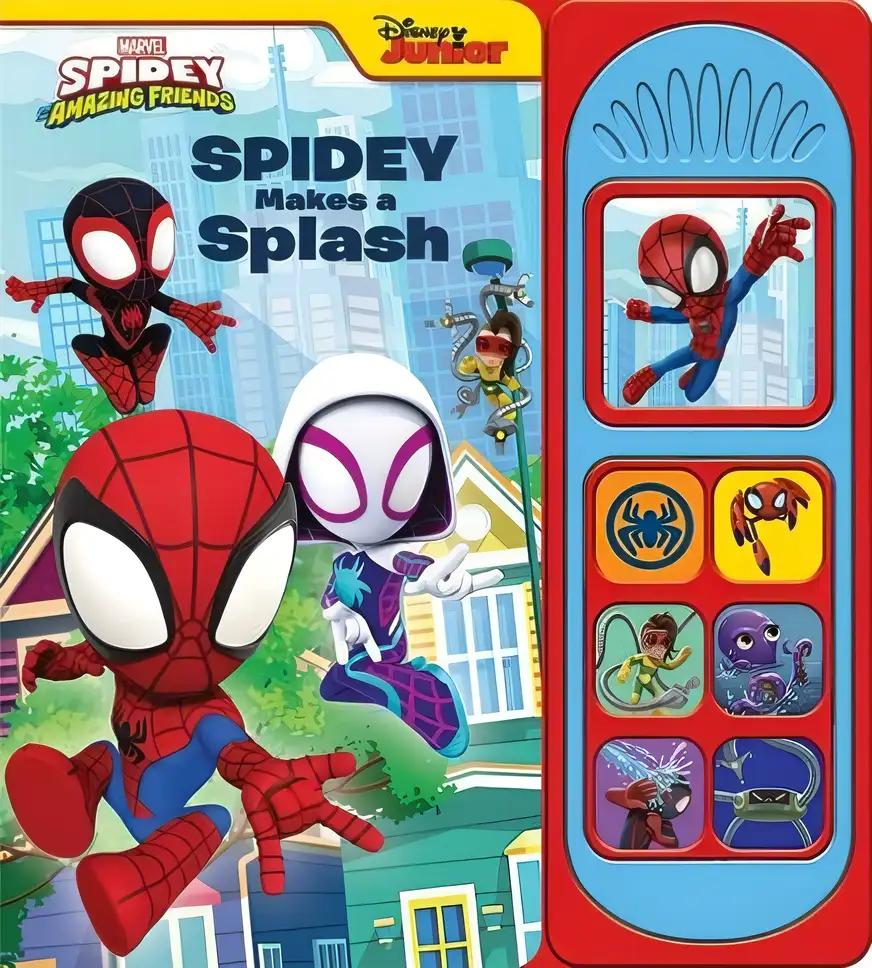 Disney Junior Marvel Spidey Makes A Splash Sound Book