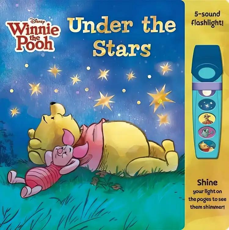 Glow Disney Winnie The Pooh Under The Stars Glow Flashlight