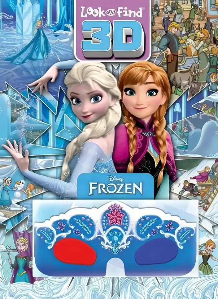 Disney Frozen Look And Find 3D