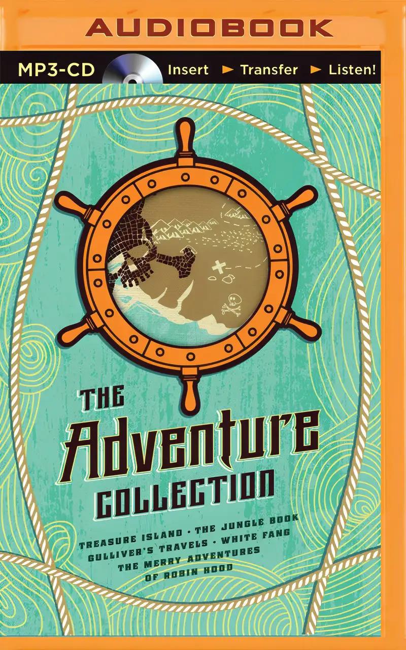 The Adventure Collection: Treasure Island, The Jungle Book, Gulliver's Travels...