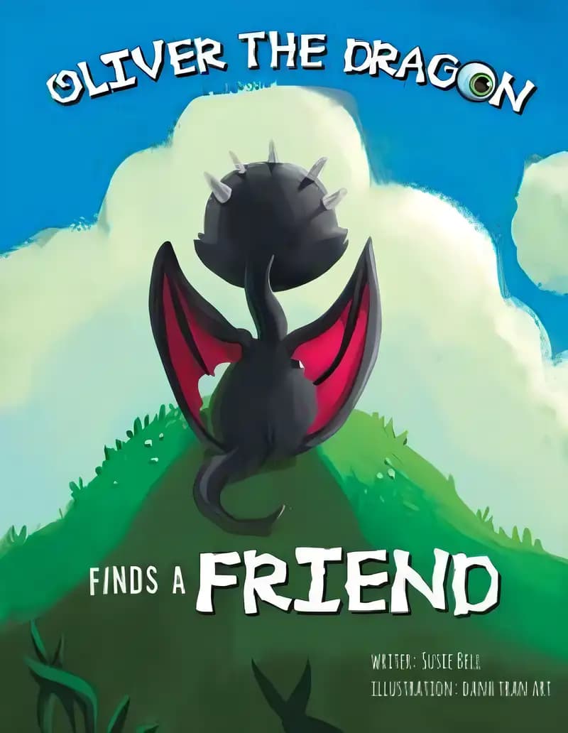 Book cover of 'Oliver the Dragon Finds a Friend'