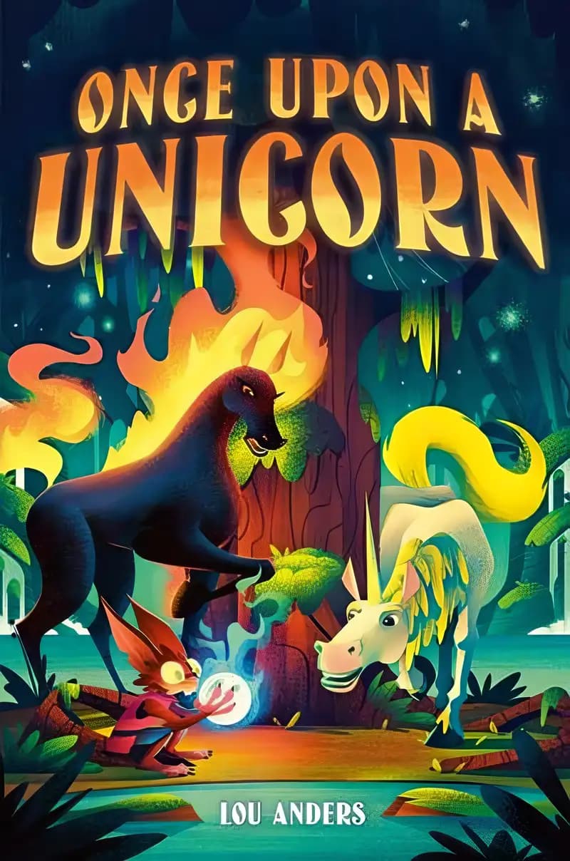 Book cover of 'Once Upon a Unicorn'