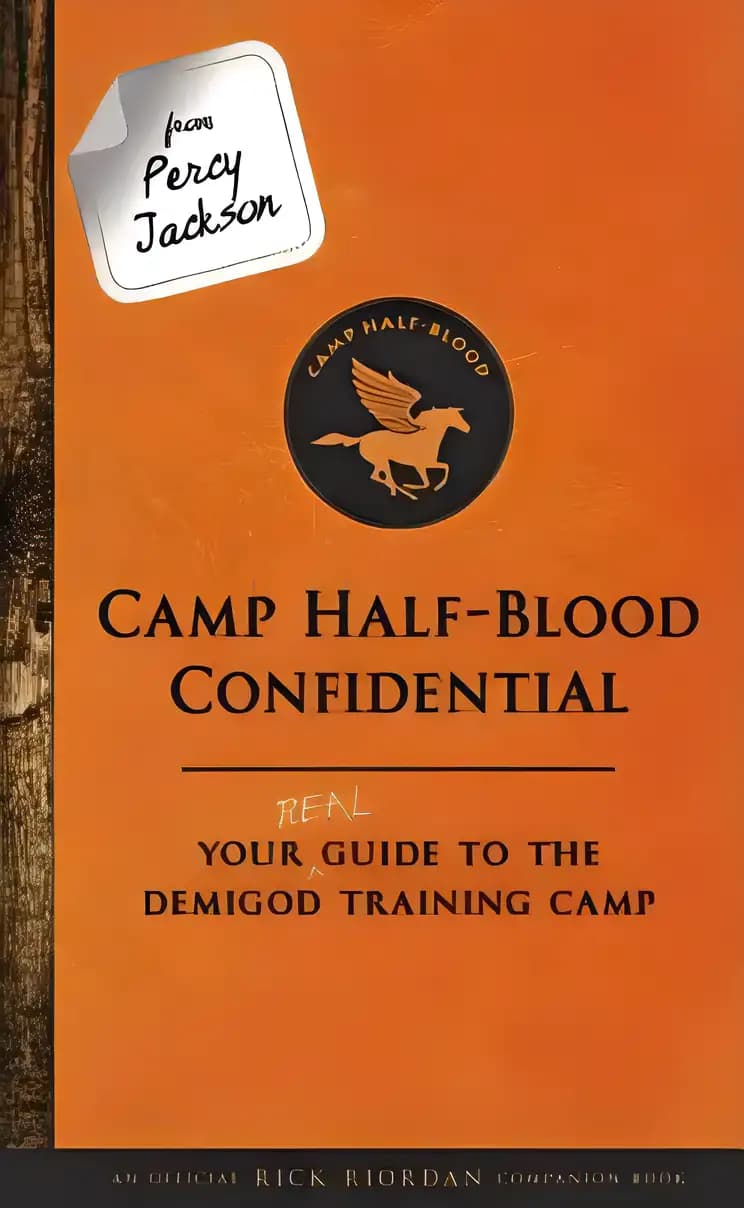 Book cover of 'From Percy Jackson: Camp Half-Blood Confidential: Your Real Guide to the Demigod Training Camp'