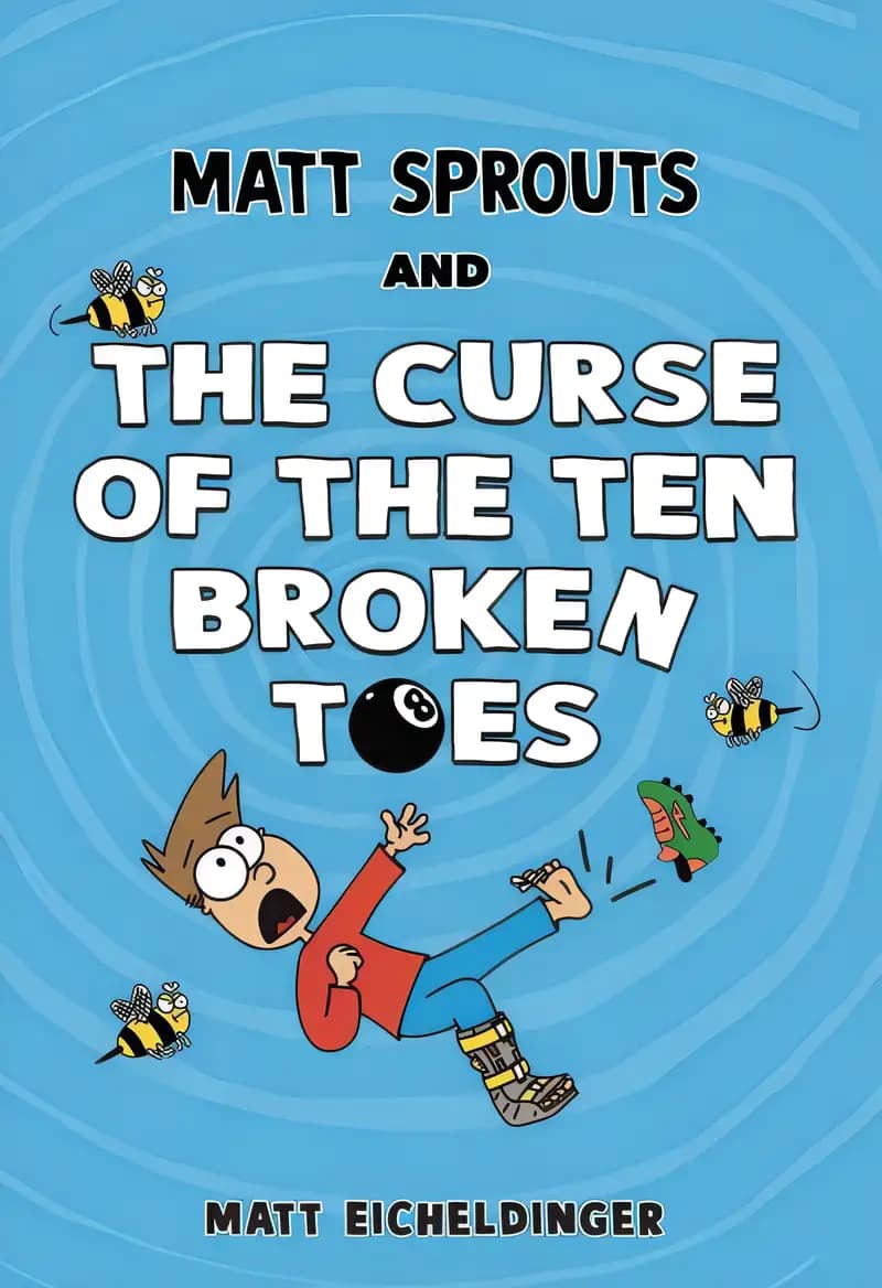 Book cover of 'Matt Sprouts and the Curse of the Ten Broken Toes (Volume 1)'