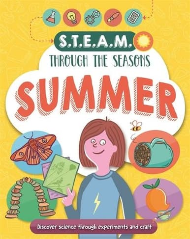 Book cover of 'STEAM through the seasons: Summer'