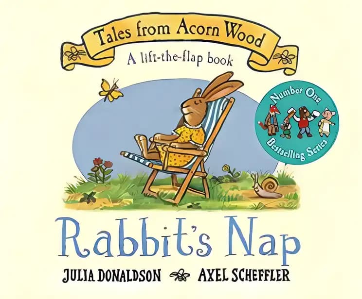 Book cover of 'Rabbit's Nap: A Lift-the-flap Book'