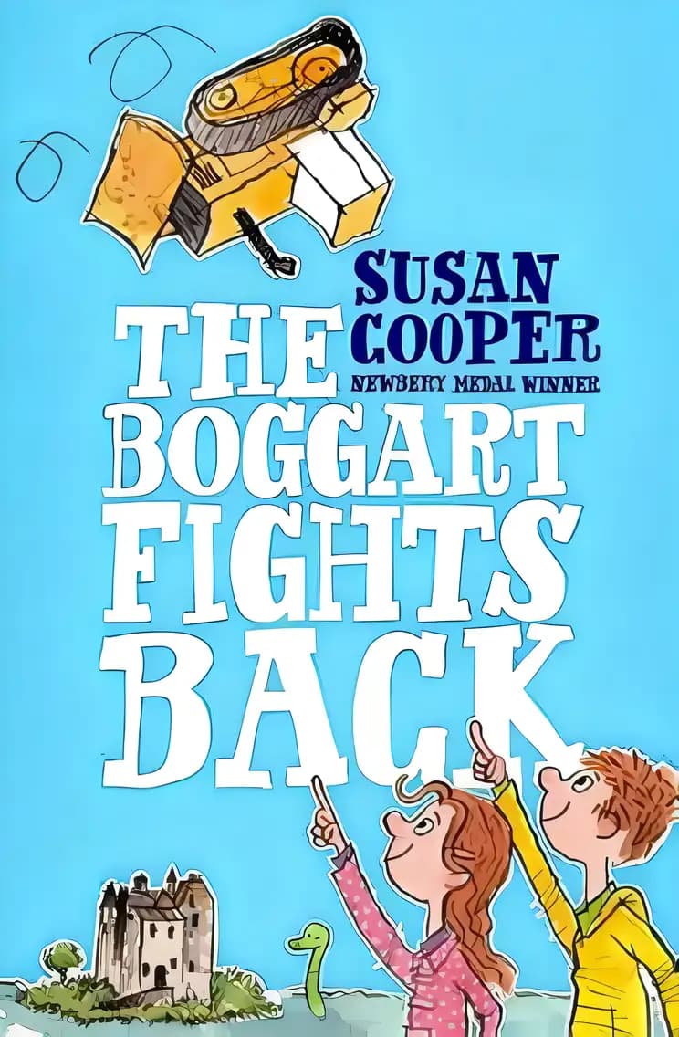 Book cover of 'The Boggart Fights Back'