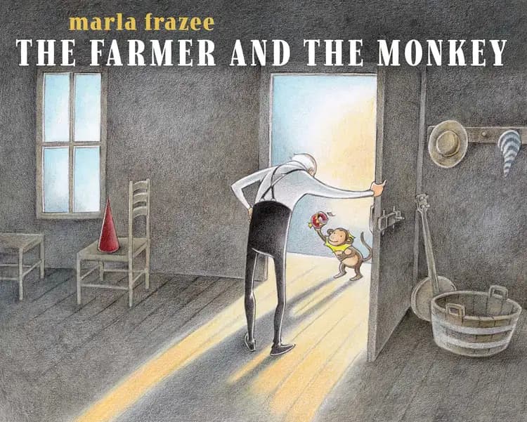 Book cover of 'The Farmer and the Monkey'