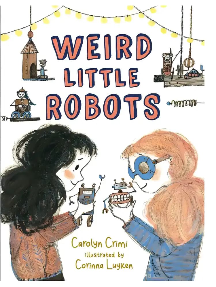 Book cover of 'Weird Little Robots'