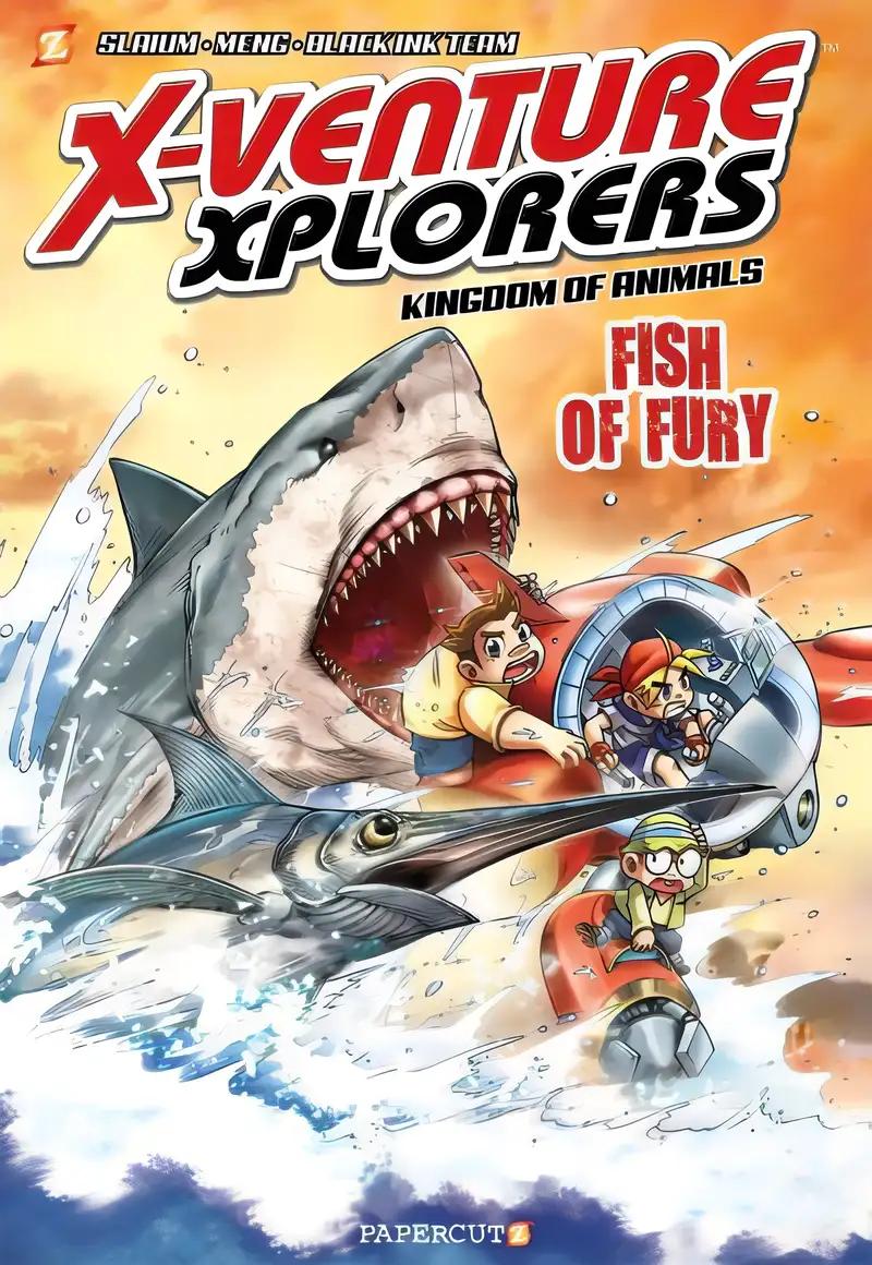 X-Venture Xplorers: Kingdom of Animals #3: Fish of Fury (3) (X-Venture Explorers)