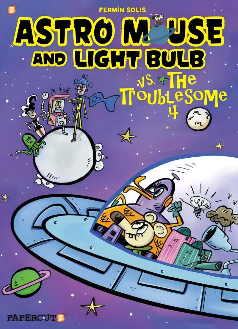 Book cover of 'Astro Mouse and Light Bulb #2 (2)'