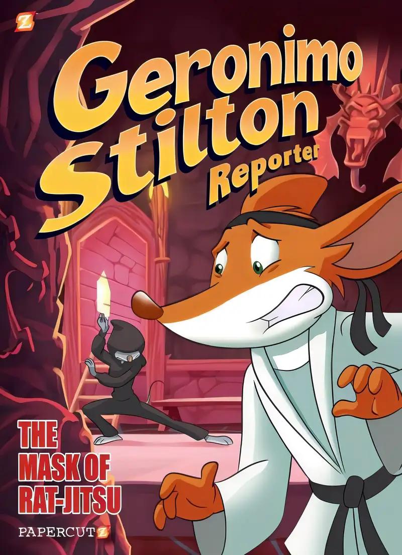 Geronimo Stilton Reporter #9: The Mask of Rat Jit-su (9) (Geronimo Stilton Reporter Graphic Novels)