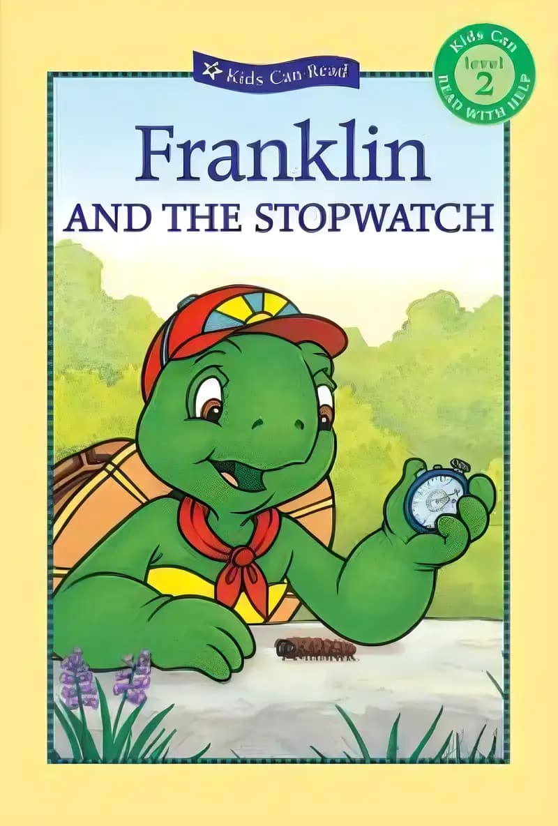 Book cover of 'Franklin and the Stopwatch (Kids Can Read)'