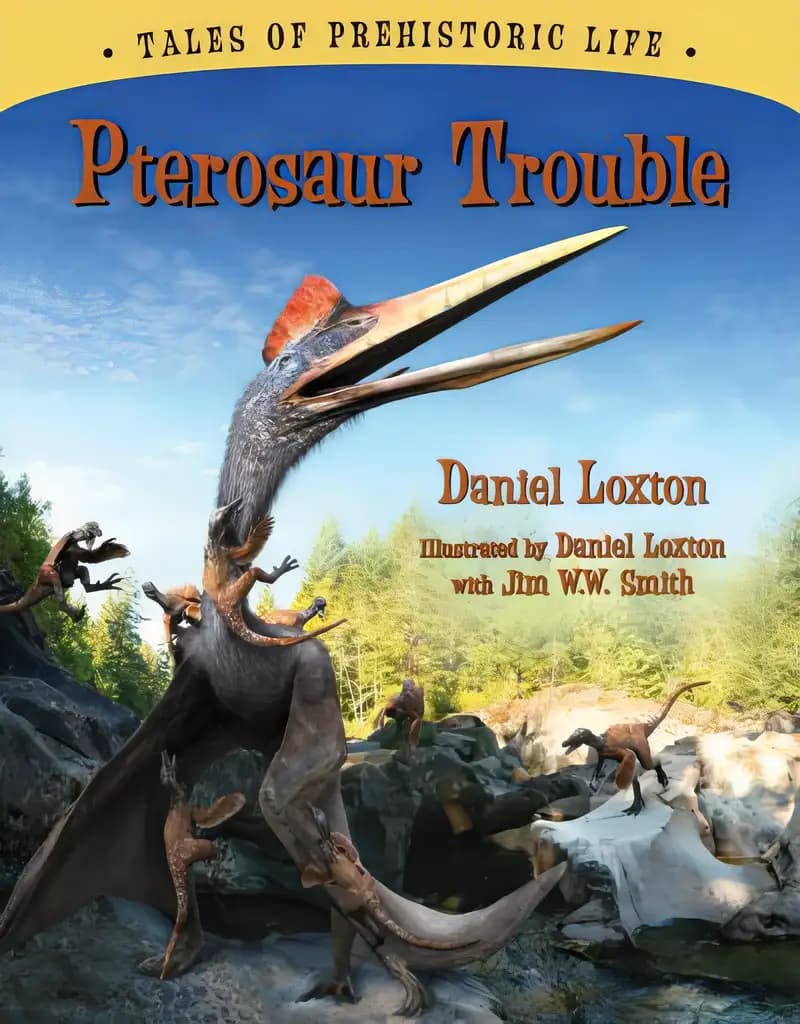 Book cover of 'Pterosaur Trouble (Tales of Prehistoric Life)'