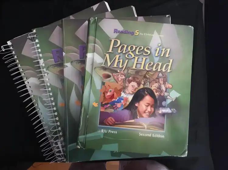 Pages in My Head: Reading 5 for Christian Schools