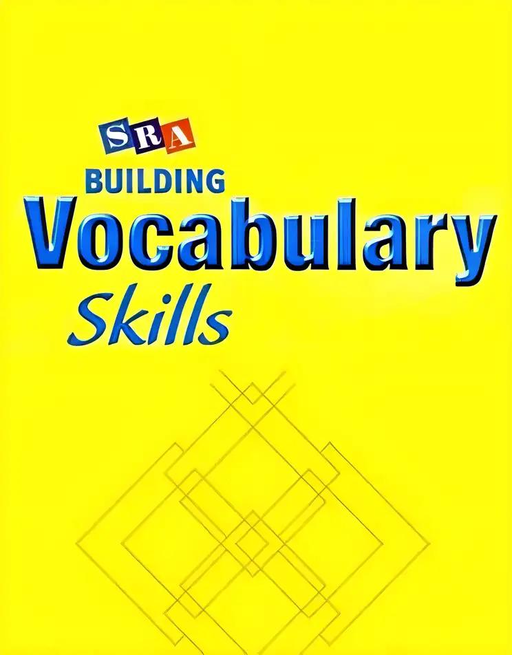 SRA Skill Series: Sss Lang Arts LV C Vocabulary