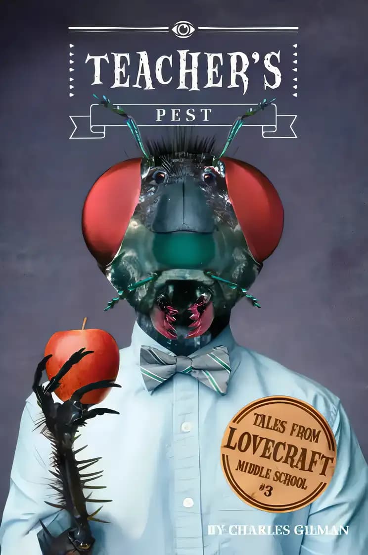 Book cover of 'Teacher's Pest: Tales from Lovecraft Middle School #3'