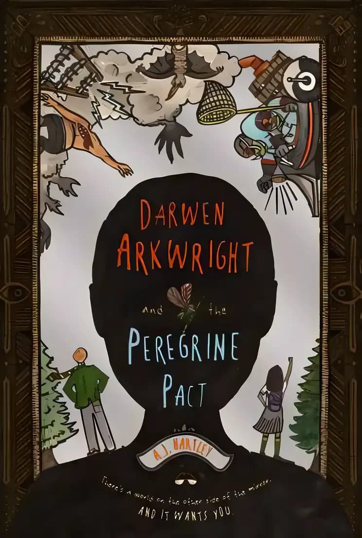 Book cover of 'Darwen Arkwright and the Peregrine Pact'