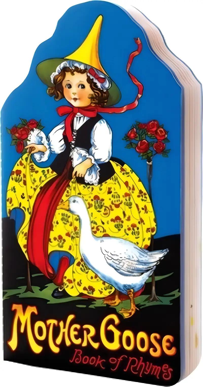 Mother Goose Shape Book: Book Of Rhymes (Children's Die-Cut Shape Book)