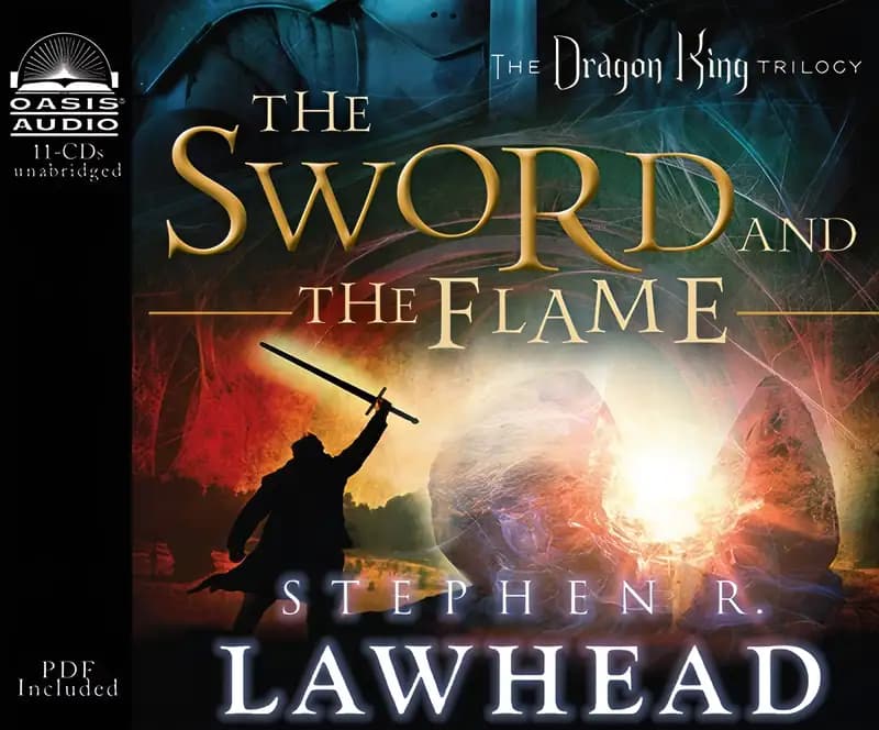 Book cover of 'The Sword and the Flame (The Dragon King Trilogy Book 3)'