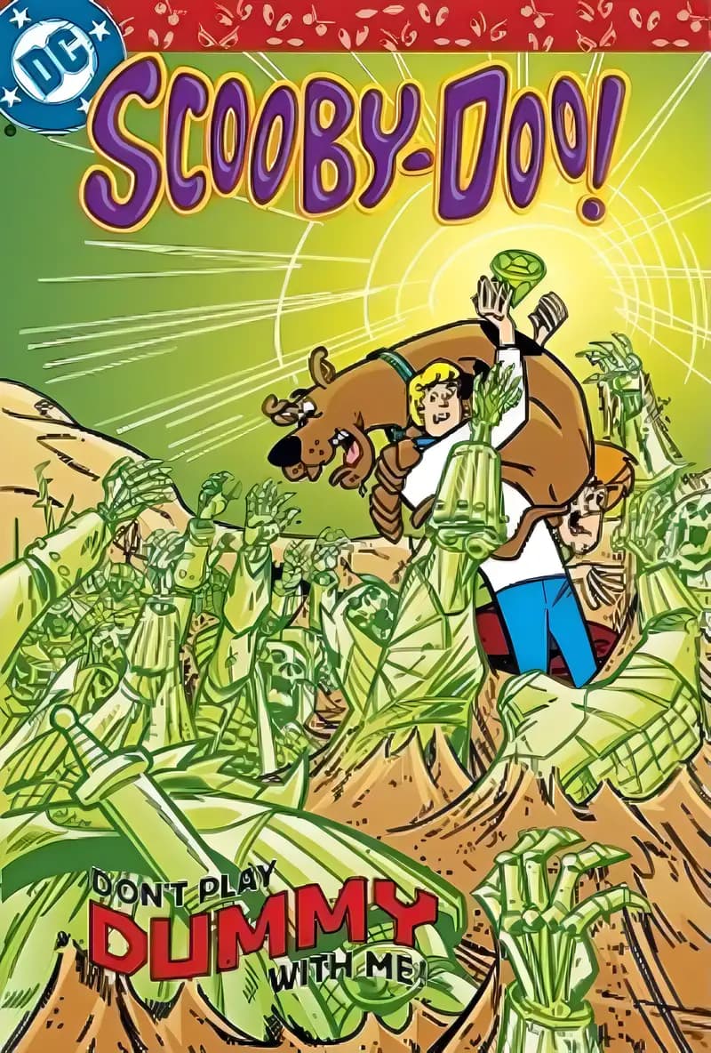 Book cover of 'Scooby-Doo in Don't Play Dummy With Me! (Scooby-Doo Graphic Novels)'