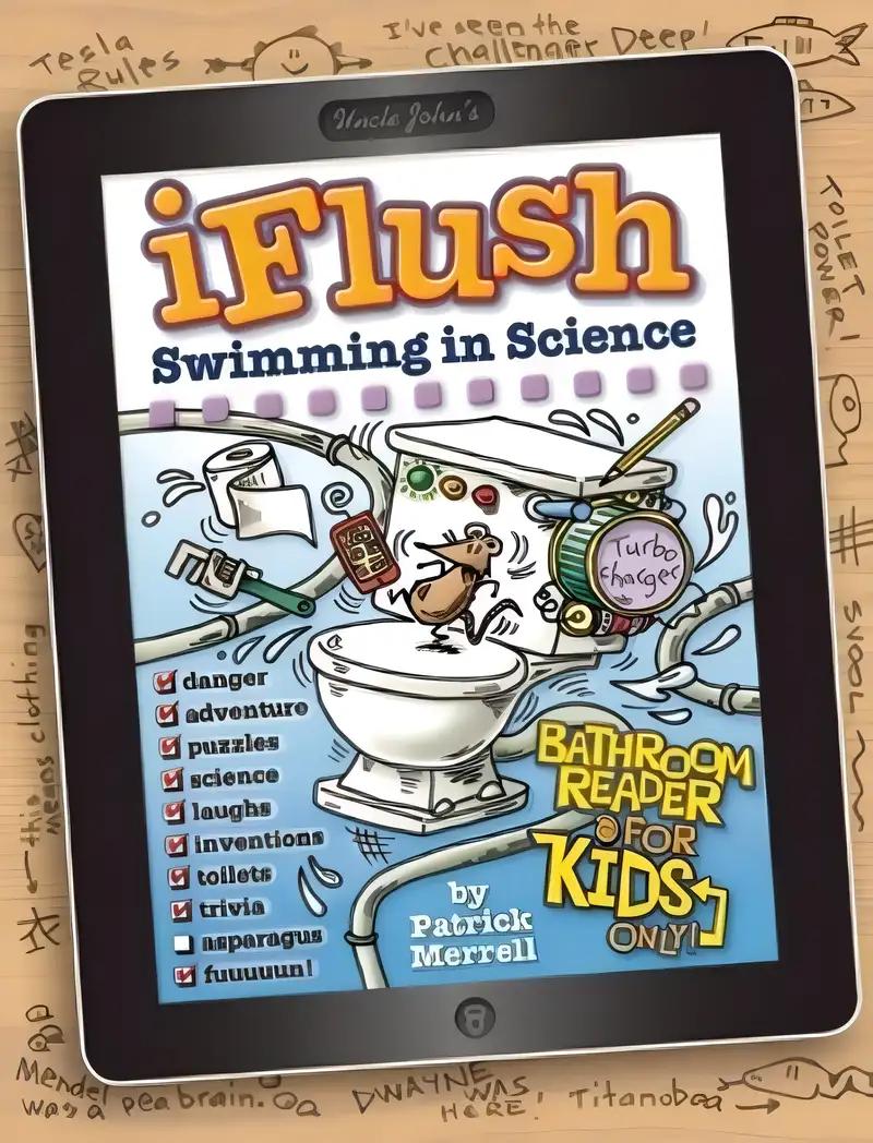 Uncle John's iFlush Swimming in Science Bathroom Reader for Kids Only!