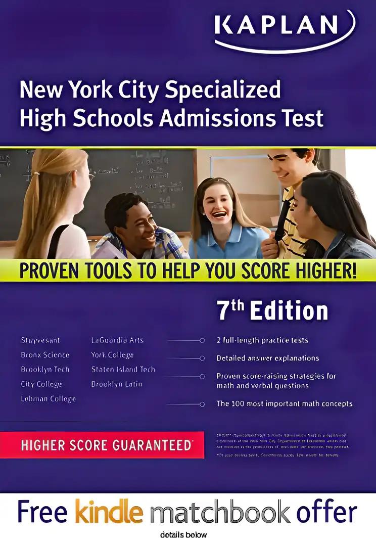 Kaplan New York City Specialized High School Admissions Test (Kaplan Test Prep)