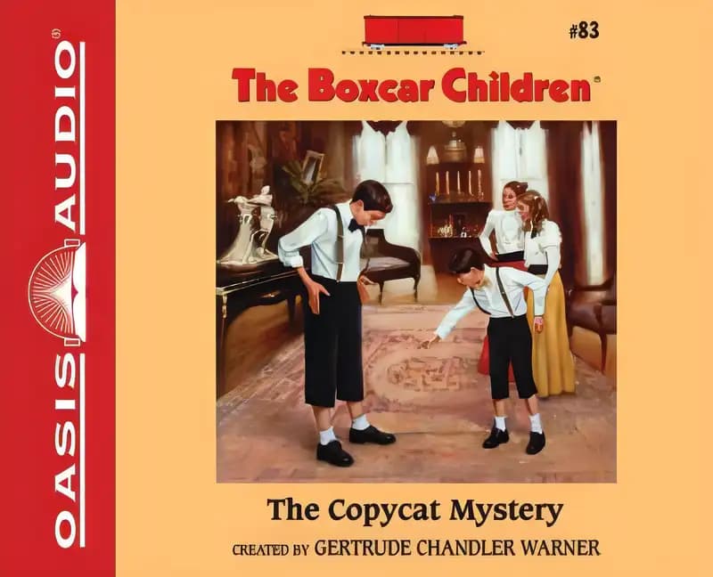 Book cover of 'The Copycat Mystery (The Boxcar Chiildren #83)'