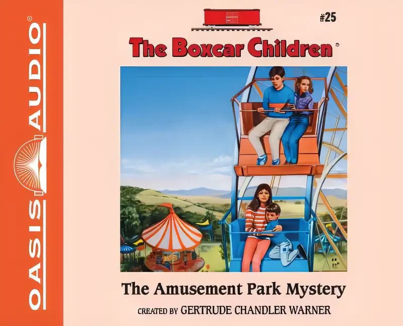 Book cover of 'The Amusement Park Mystery Graphic Novel (The Boxcar Children Graphic Novels)'