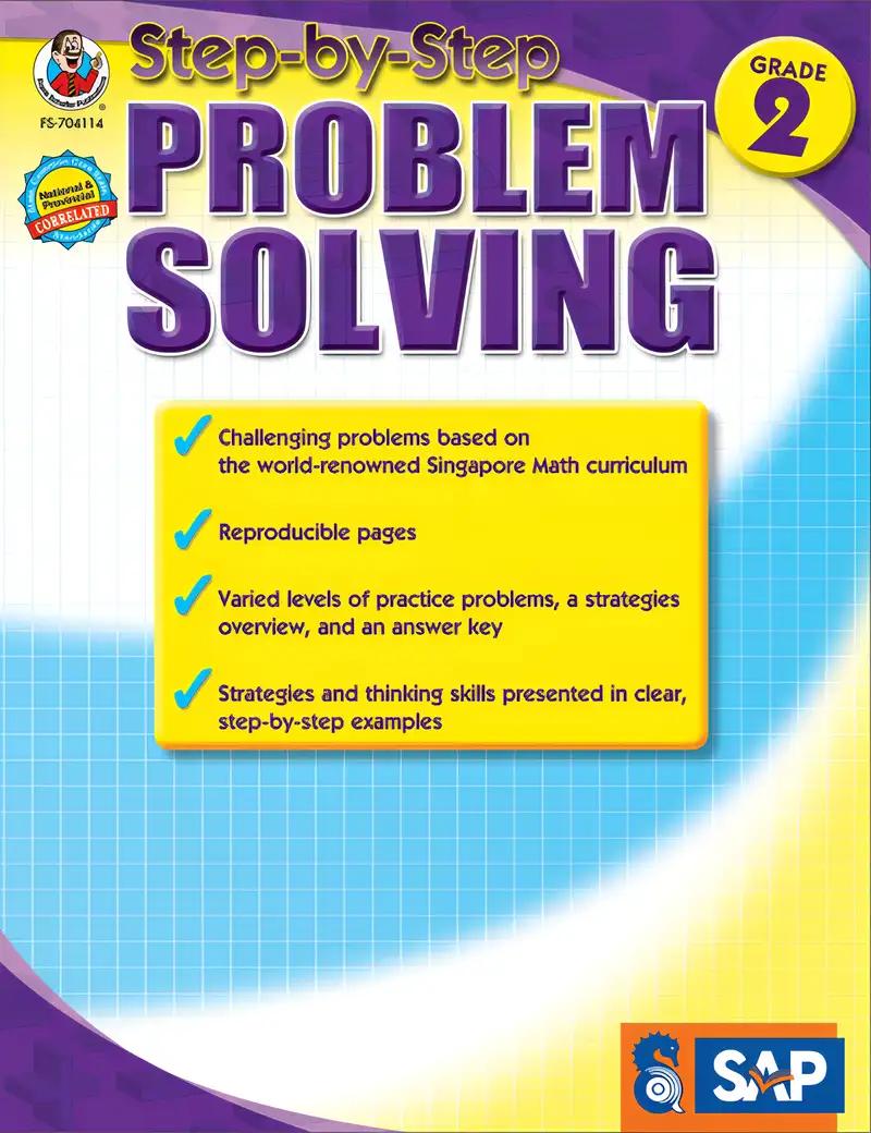 Step-by-Step Problem Solving, Grade 2 (Singapore Math)