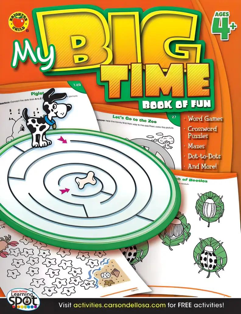 My Big Time Book of Fun, Grades PK - 1