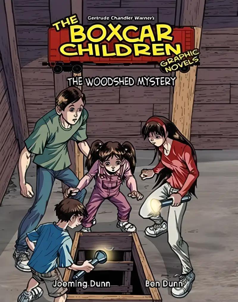 The Woodshed Mystery Graphic Novel (The Boxcar Children Graphic Novels)