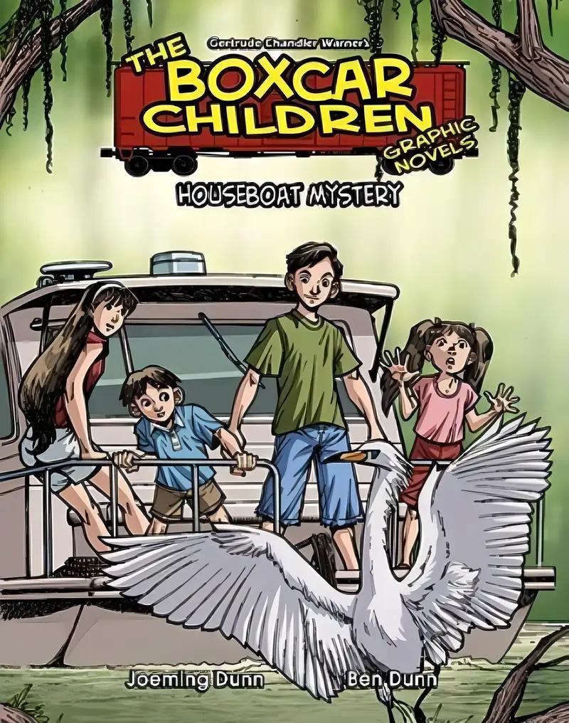 Houseboat Mystery (Boxcar Children Graphic Novels Set 3) (The Boxcar Children Graphic Novels Set 3)