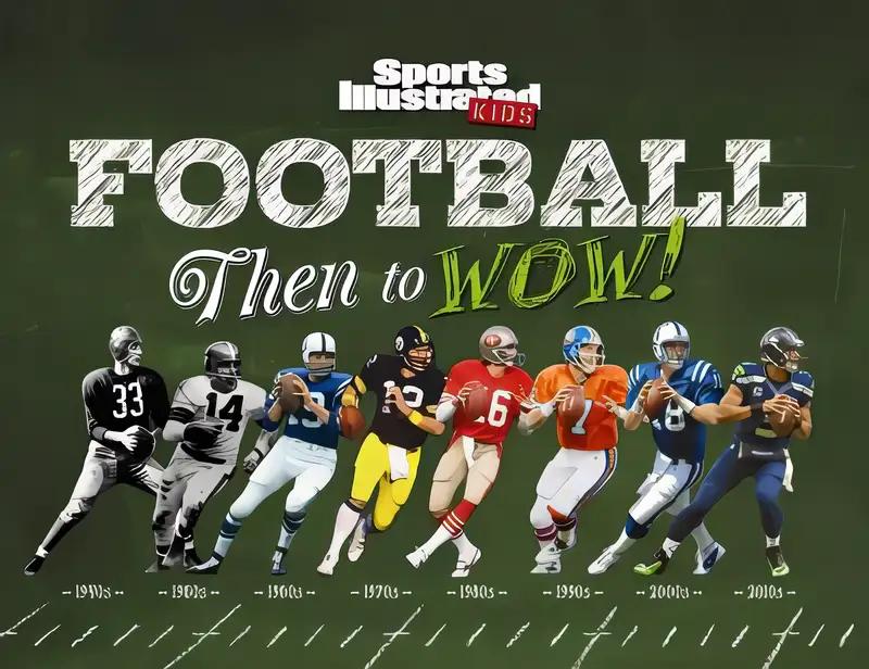 Football: Then to WOW! (Sports Illustrated Kids Then to WOW!)