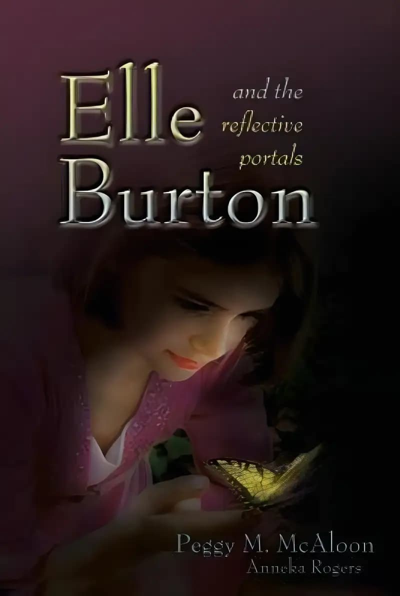 Book cover of 'Elle Burton and the Reflective Portals'