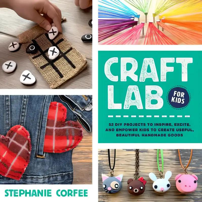 Craft Lab for Kids: 52 DIY Projects to Inspire, Excite, and Empower Kids to Create Useful, Beautiful Handmade Goods (Volume 25) (Lab for Kids, 25)