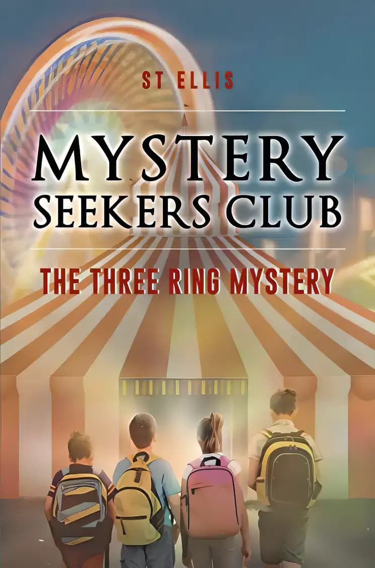 Book cover of 'Mystery Seekers Club: The Three Ring Mystery'