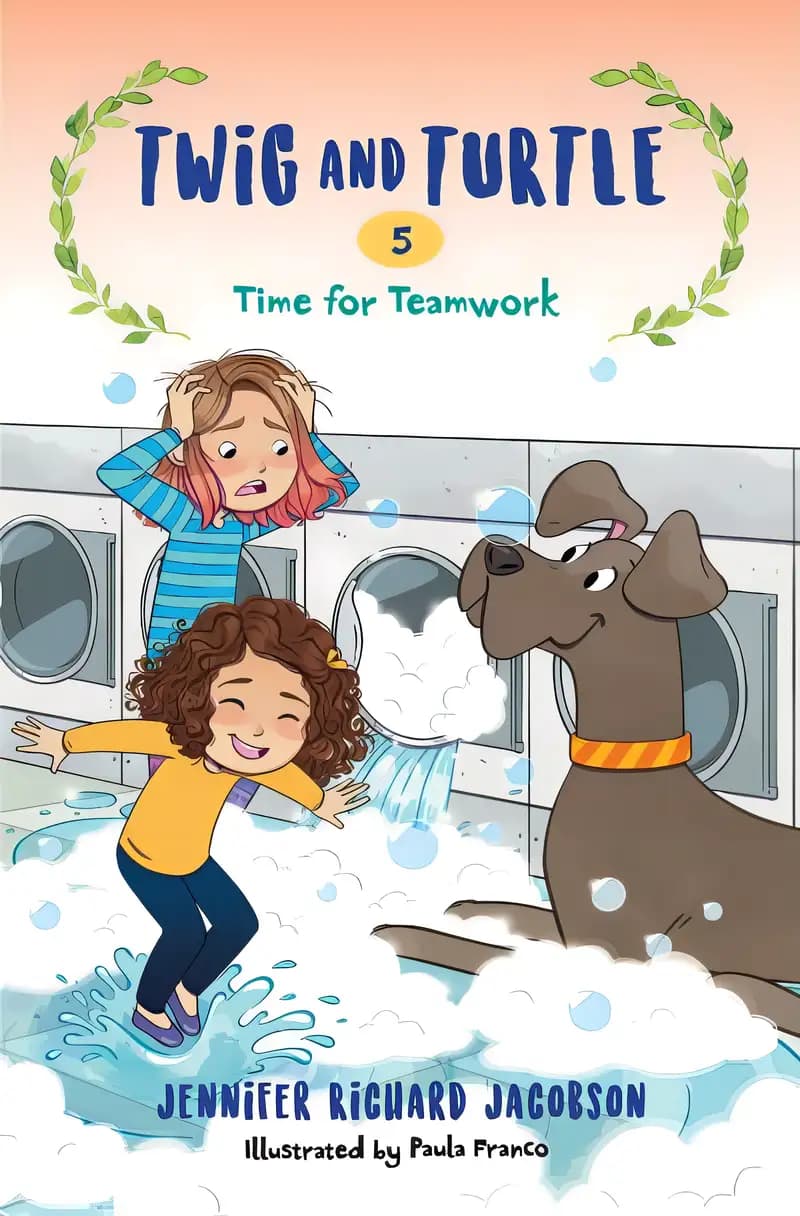 Book cover of 'Twig and Turtle 5: Time for Teamwork'