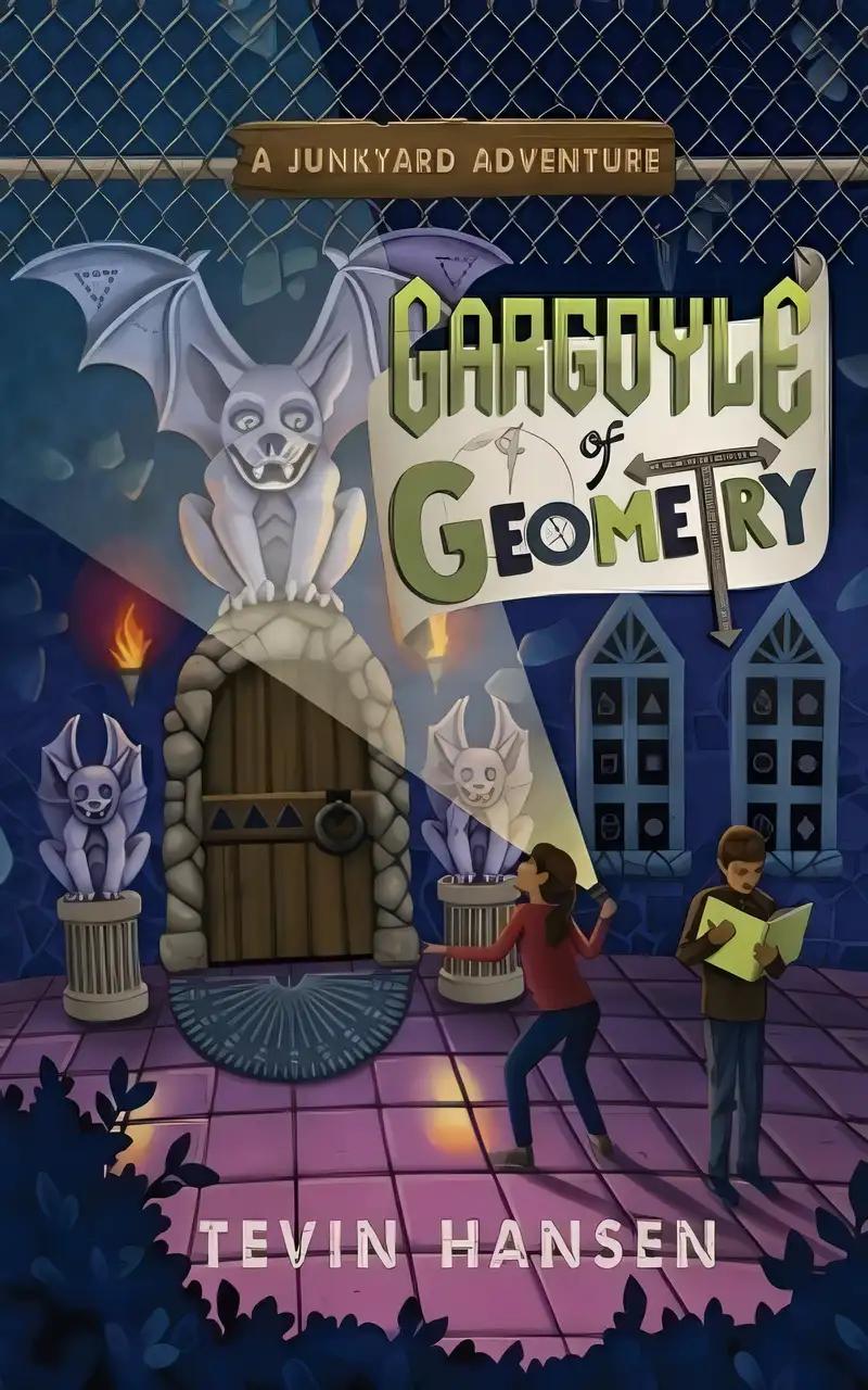 Gargoyle of Geometry: (fun & fast-paced chapter book series for kids 8-11) (Junkyard Adventures)