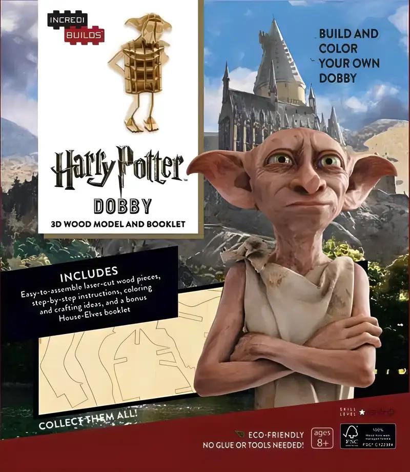 IncrediBuilds: Harry Potter: Dobby 3D Wood Model and Booklet