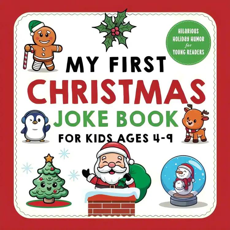 My First Christmas Joke Book for Kids Ages 4-9: Hilarious Holiday Humor for Young Readers