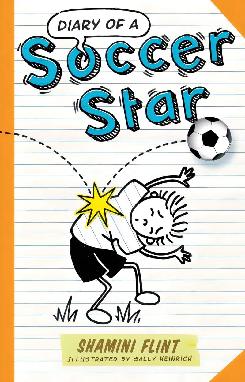 Book cover of 'Diary of a Soccer Star'