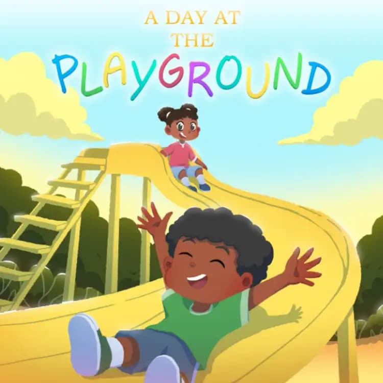 Book cover of 'A Day at the Playground'