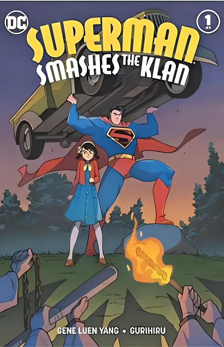 Superman Smashes the Klan