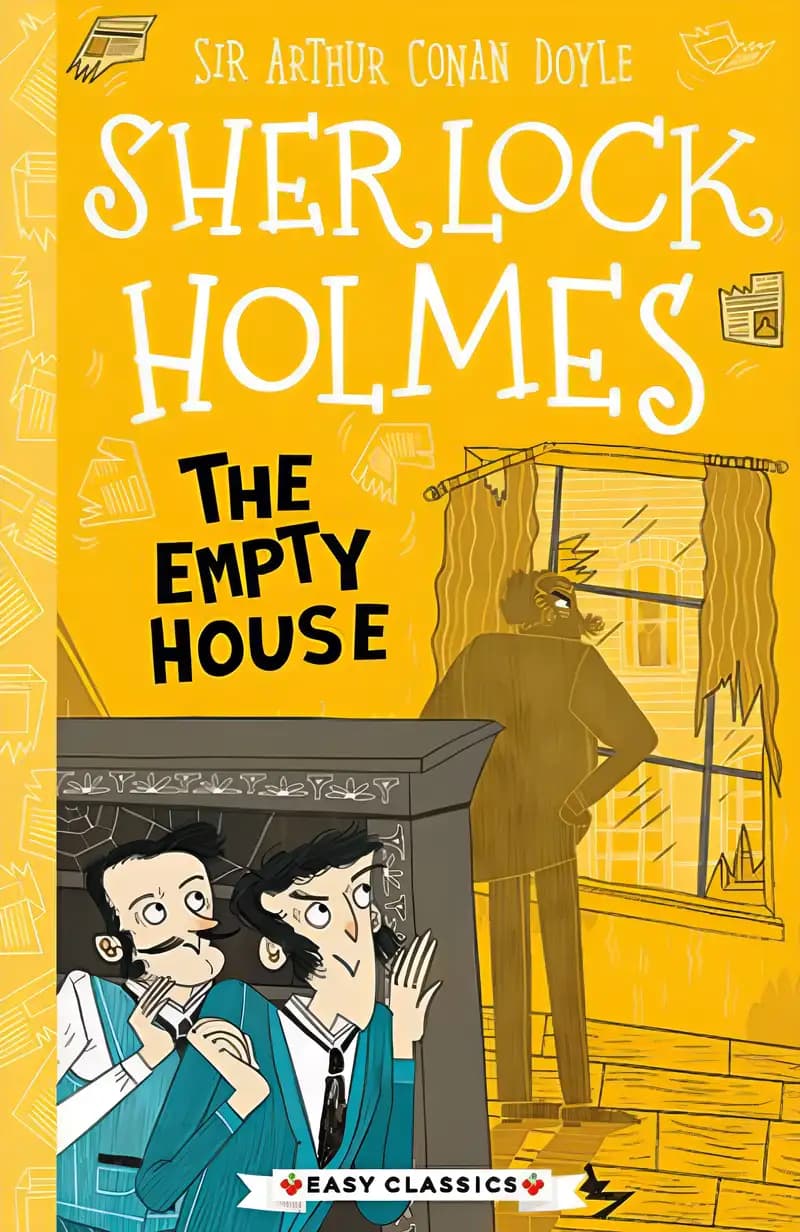 Book cover of 'Sherlock Holmes: The Empty House (Sweet Cherry Easy Classics)'