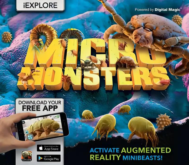 Micro Monsters: Activate Augmented Reality Minibeasts!