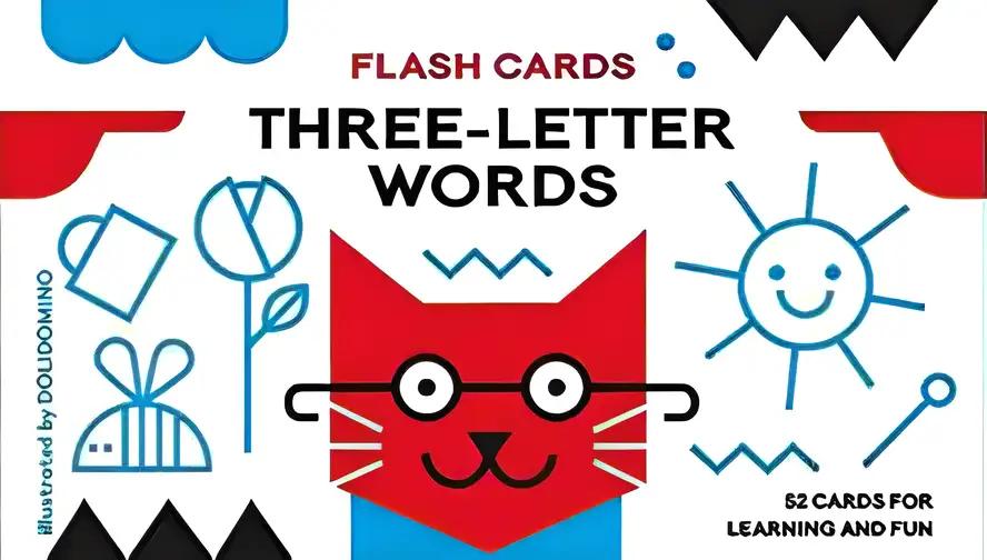 Bright Sparks Flash Cards - Three-letter Words