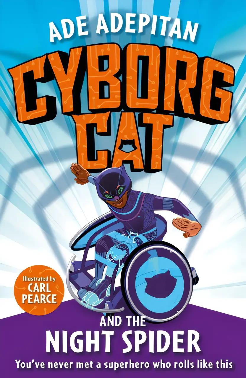 Cyborg Cat and the Night Spider